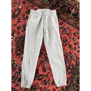 Aritzia Cozy Boyfriend Women's XXS Sweatfleece Sweatpant Gray TNA